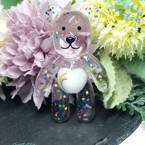 Rainbow Baby, Rainbow Keepsake, Breastmilk Keepsake, Breastmilk Jewellery