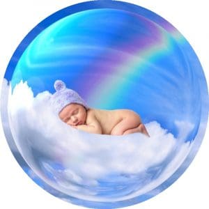 Rainbow Baby, Breastmilk Keepsake, Rainbow Keepsake