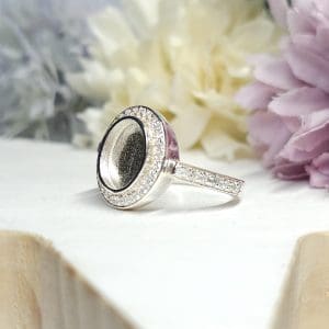 breastmilk ring, ashes ring